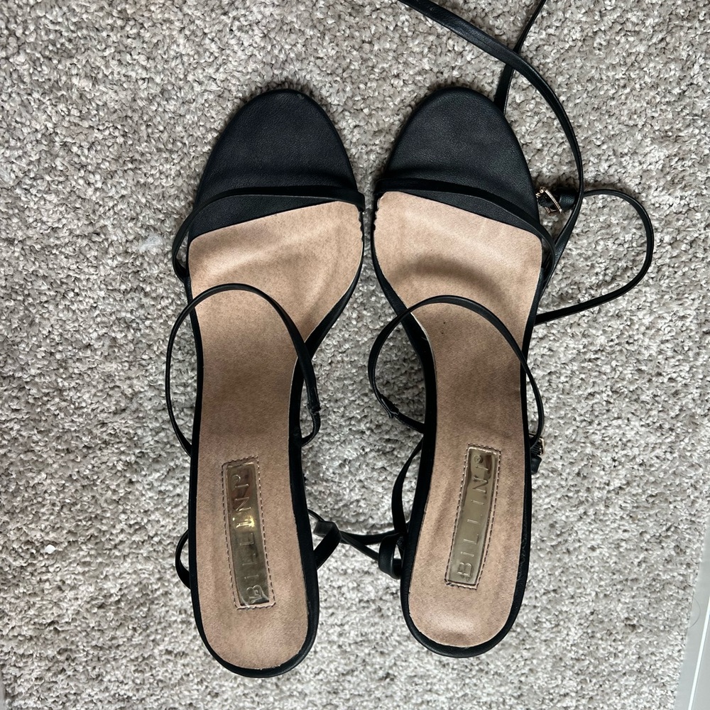 billini strappy heels